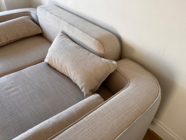 Rensning og imprægnering af Sofa plus rensning af topmadras og seng 1,4x2 m.