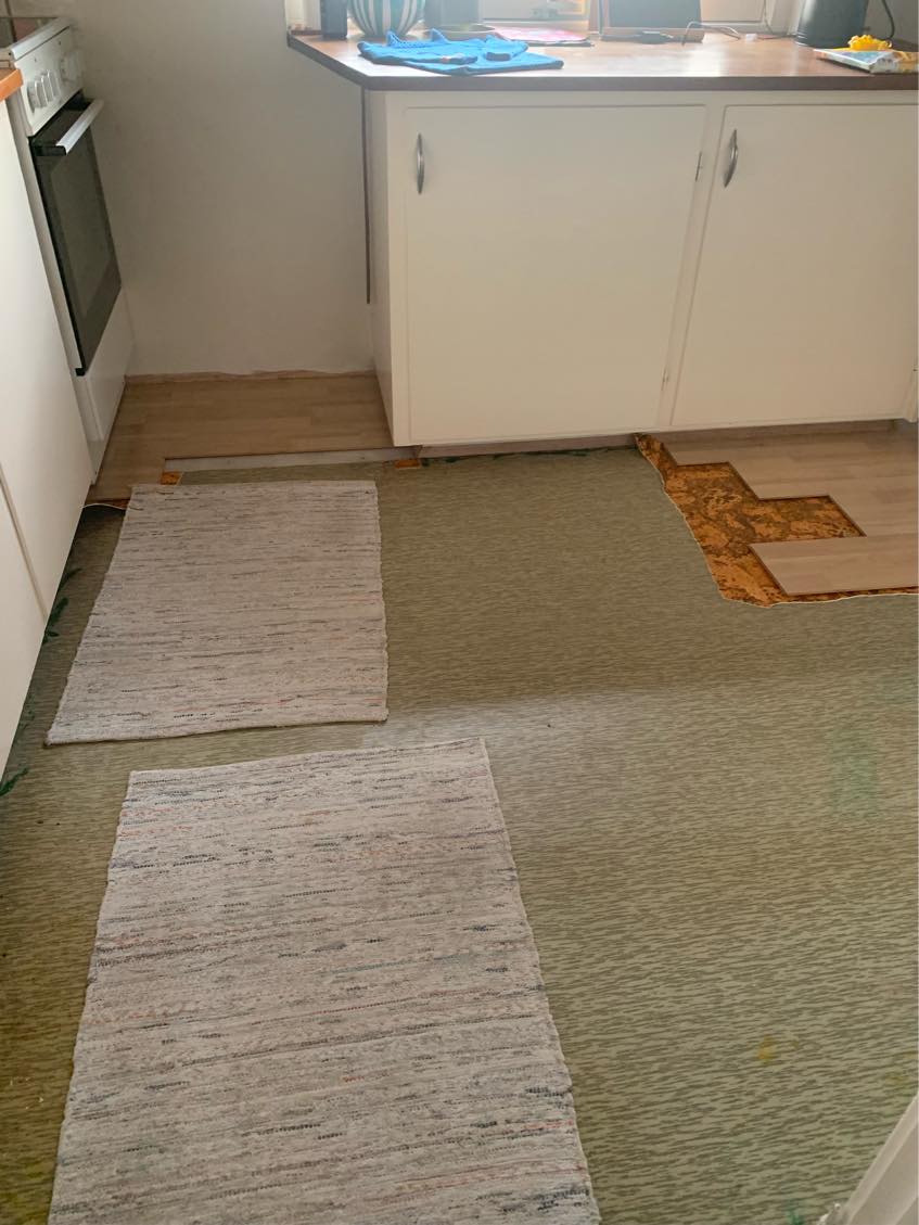 Lægning af klik gulv ca. 20 m2