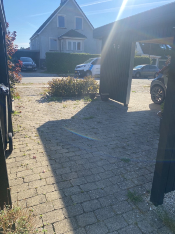 Fjerne ukrudt mellem fliser