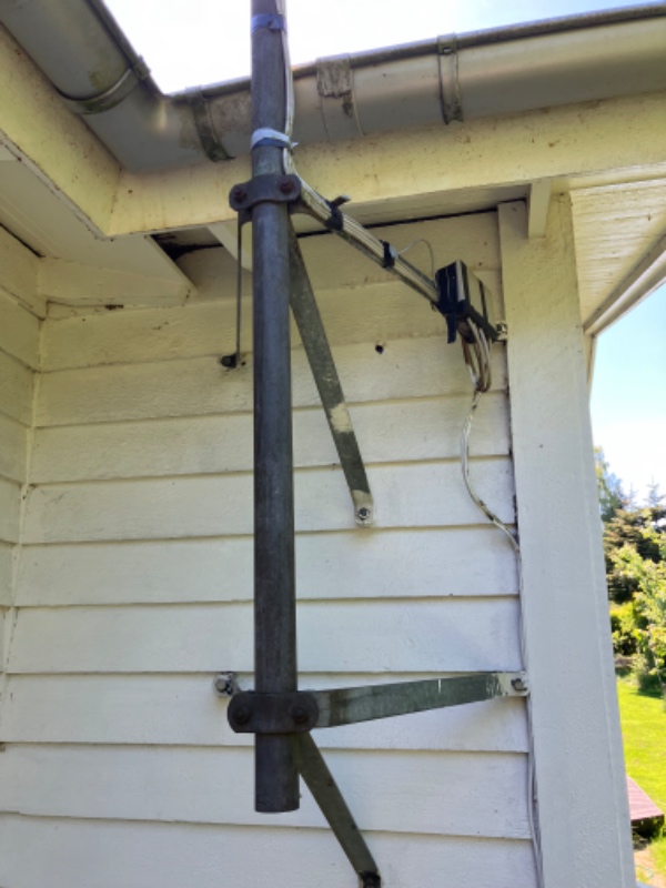 Nedtagning af antenne