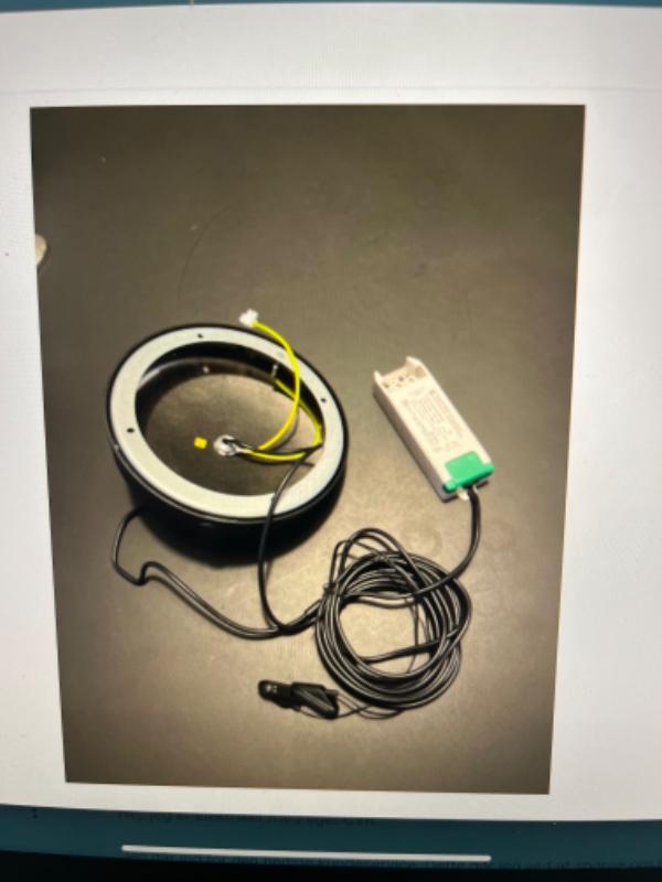 Opsætning af lampe på stuk