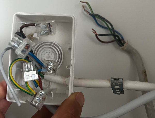 Tilslutning ovn og kogeplade