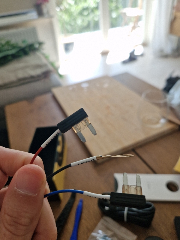 Dash cam installation