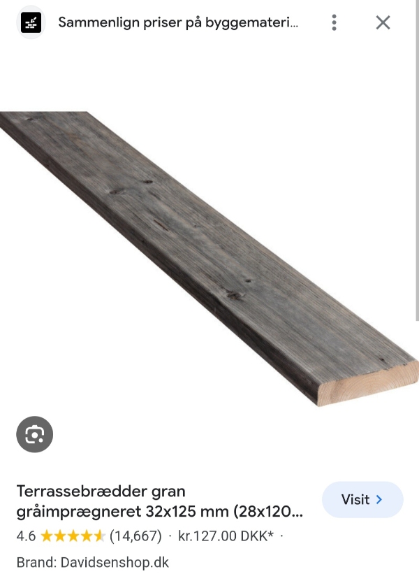 Opbygning af træterrasse