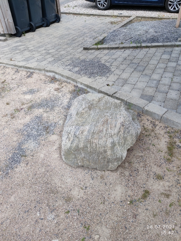 Jeg vil gerne af med en stor sten