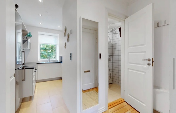 Slutrengøring 2 værelseslejlighed 63m2 inkl rengøring af køkken og bad inventar