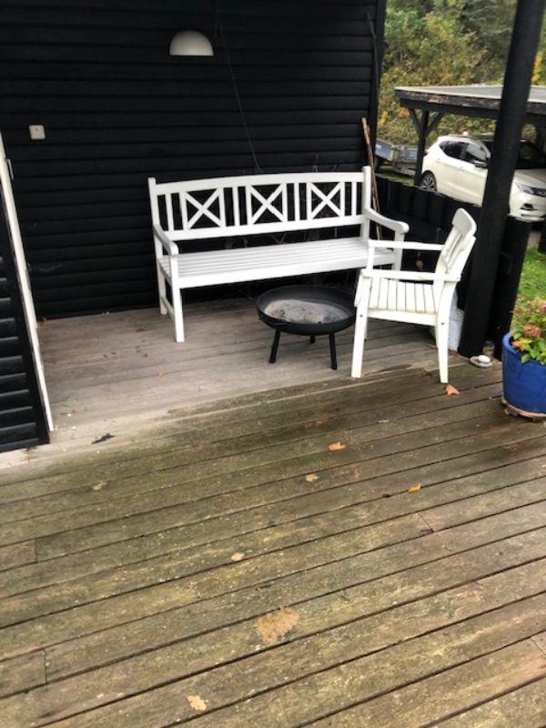 Udskiftning af 80 kvm træterrasse ved sommerhus