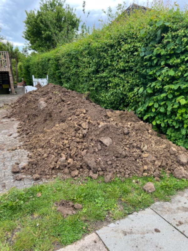 Bortskaffelse af 9m3 jord