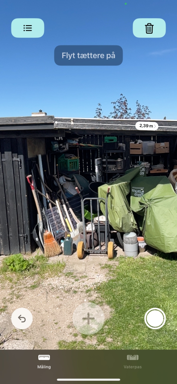 Tagdækning og reparation af cykelskur