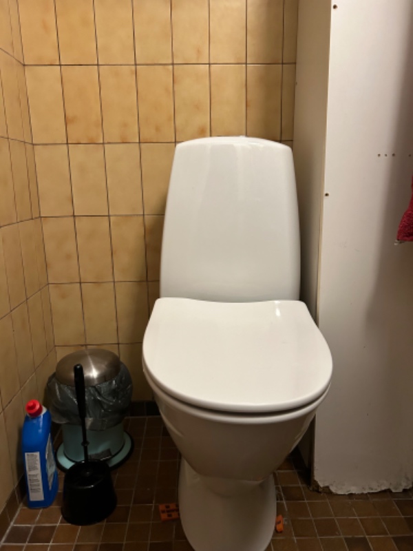 Udskiftning af håndvask og toilet