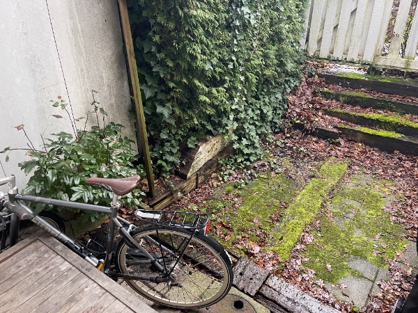 Klargøring af terrasse