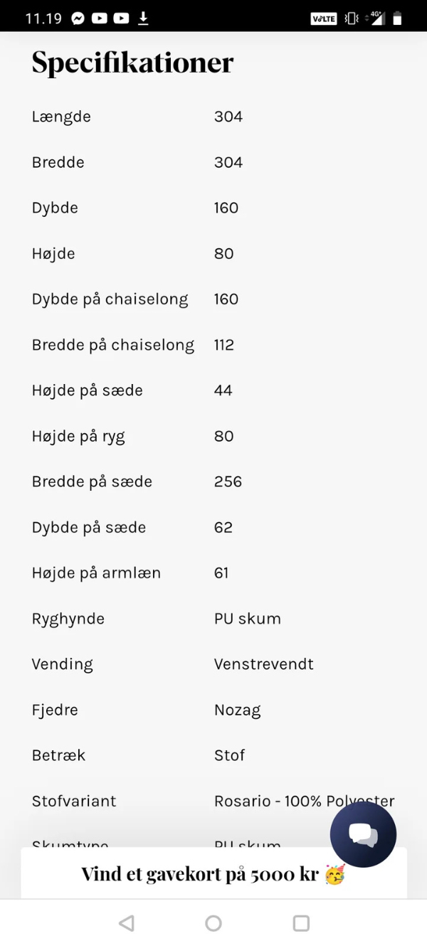 flytte en sofa fra Brønshøj til Nørrebro