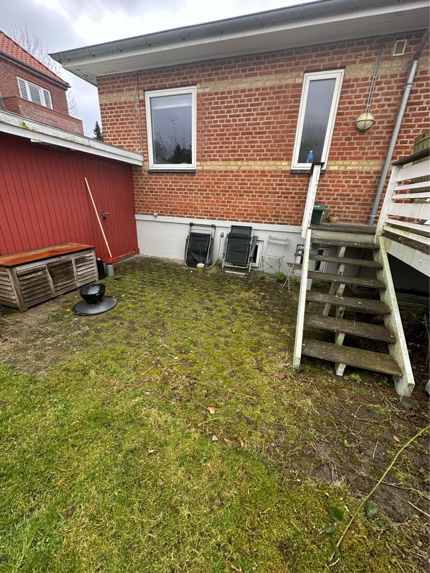 Rengøring/rensning af terasse