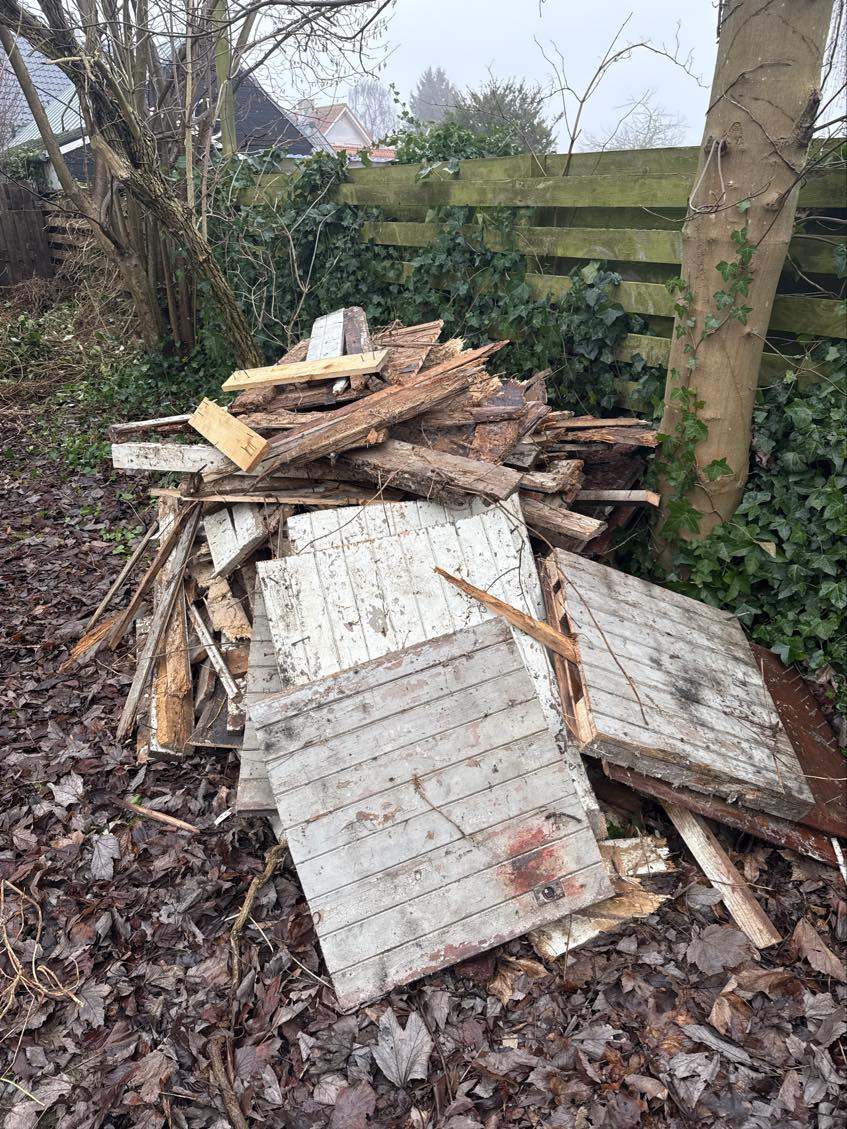 afhentning udensdørtræ