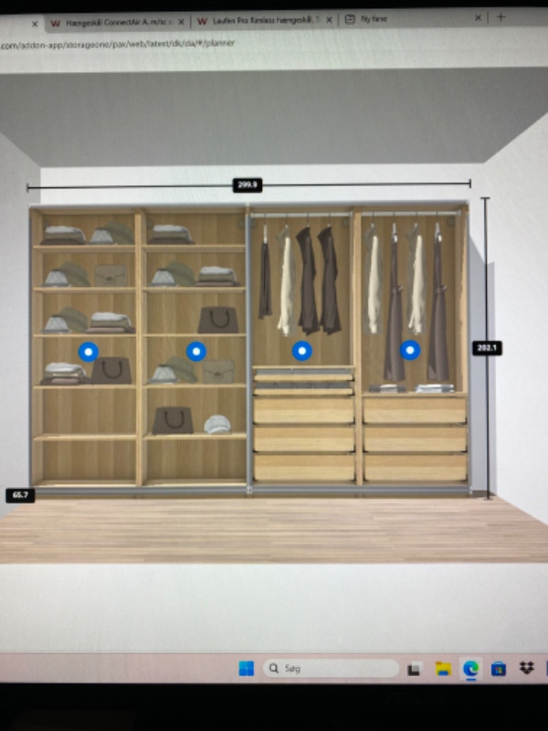 Samling og montering af Ikea PAX