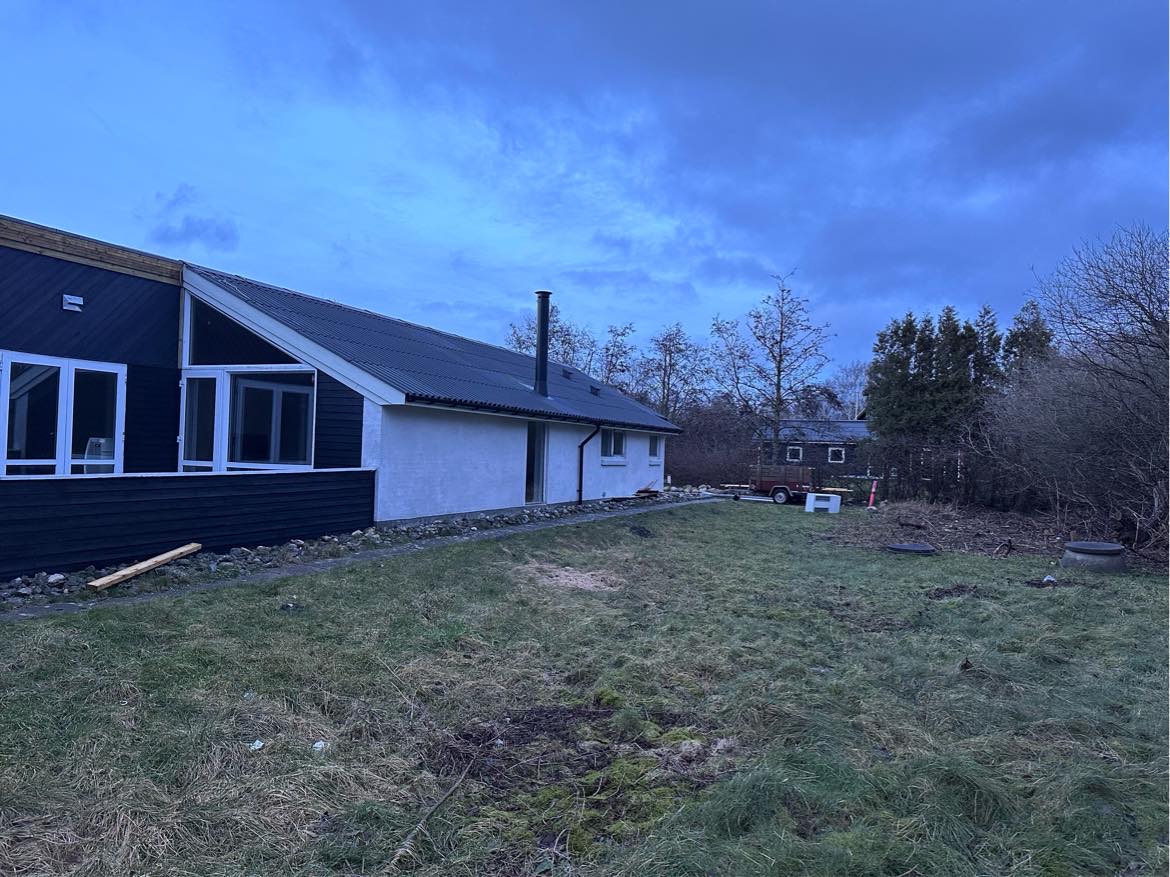 ANLÆGSARBEJDE jord, græsplæne, indkørsel