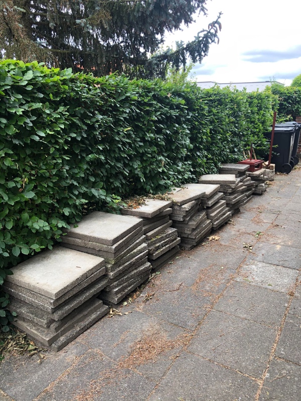 Bortskaffelse af fliser