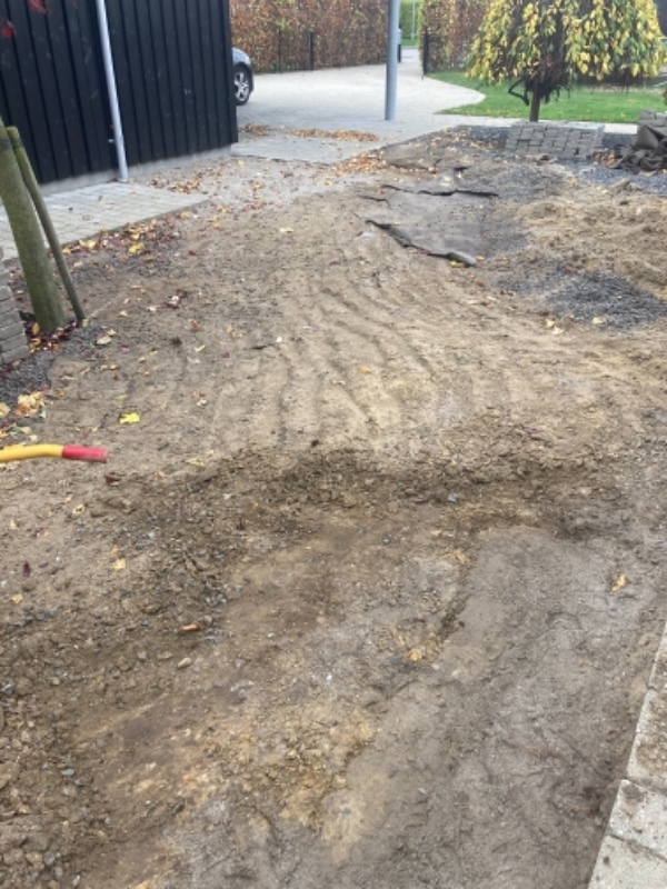 Genetablering af fliseareal