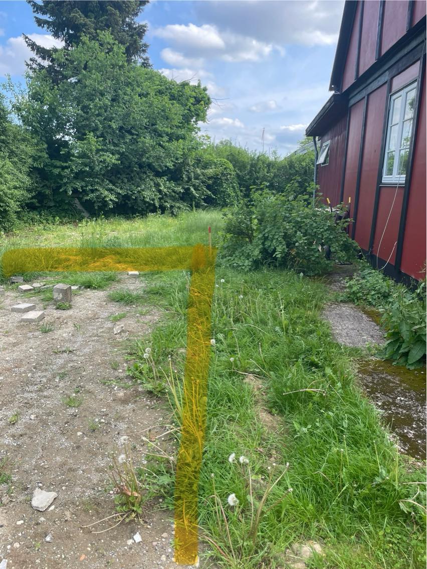 Opsætning af komposithegn