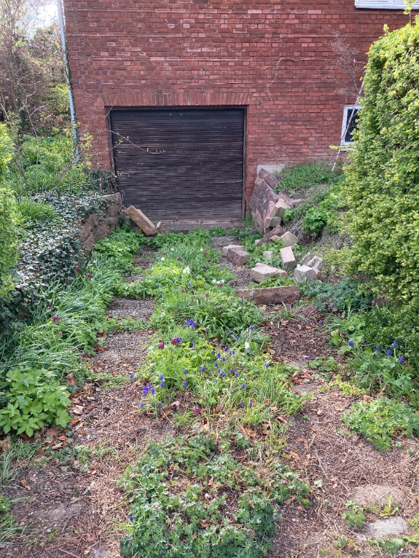 Genopretning af garagenedkørsel