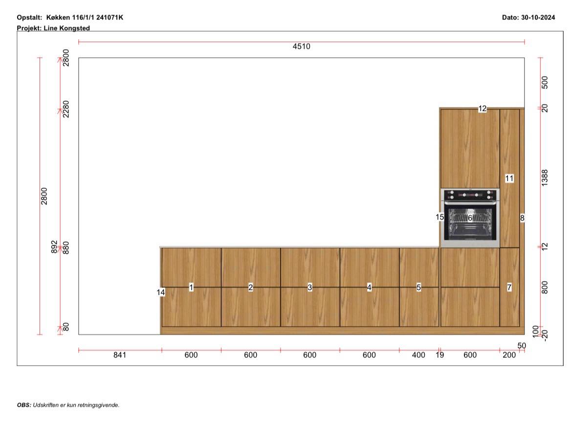 Samling, montering og tilpasning af IKEA køkken med hackk fronter