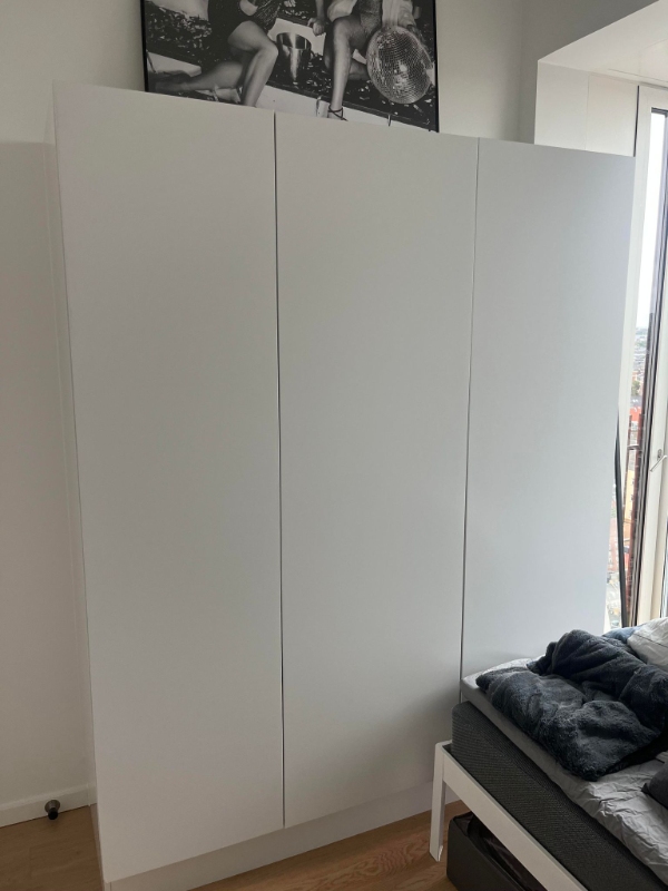 Flytte indbyggede skabe i lejlighed