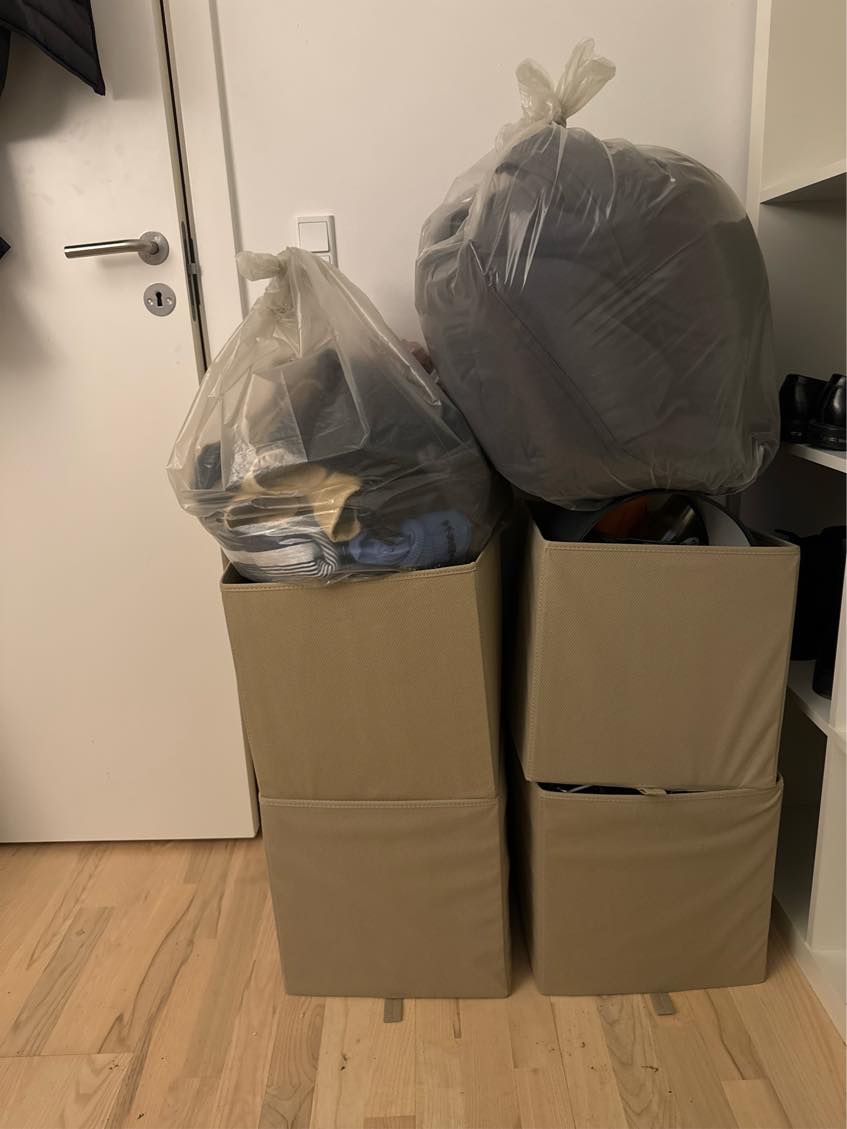 Flyttet nogle kasser fra valby til Bispebjerg