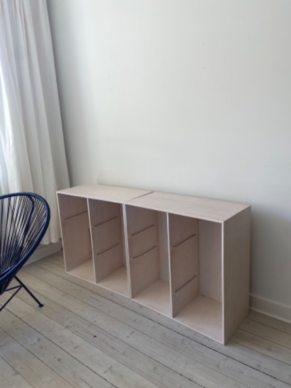 Montering af bogkasser/reoler