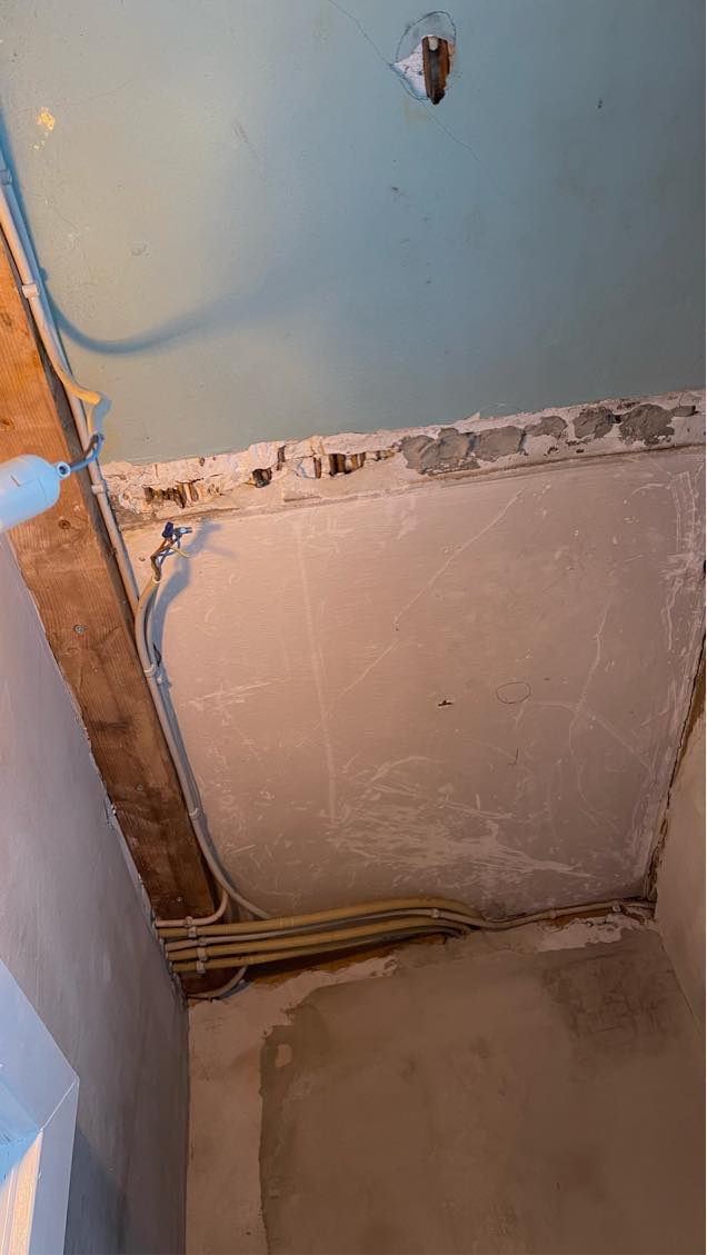 El og opsætning af gipsloft