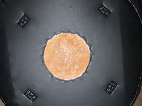 7er stol. Sæde er faldet af