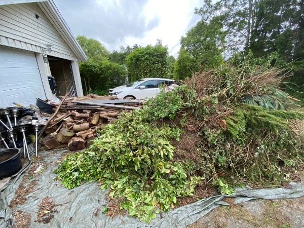 Bortskaffelse af affald i Græsted