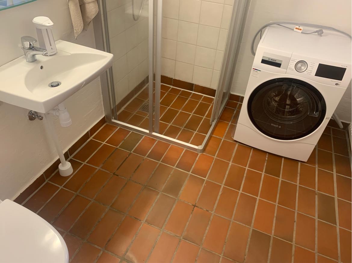 Installer vaskemaskine