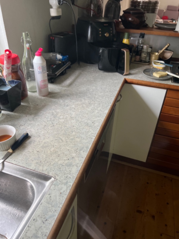 Skift et køkken bord på ca 4 meter