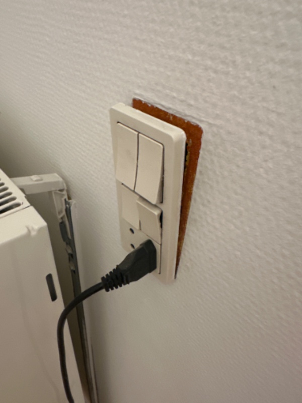 Udskiftning af 10 stikkontakter