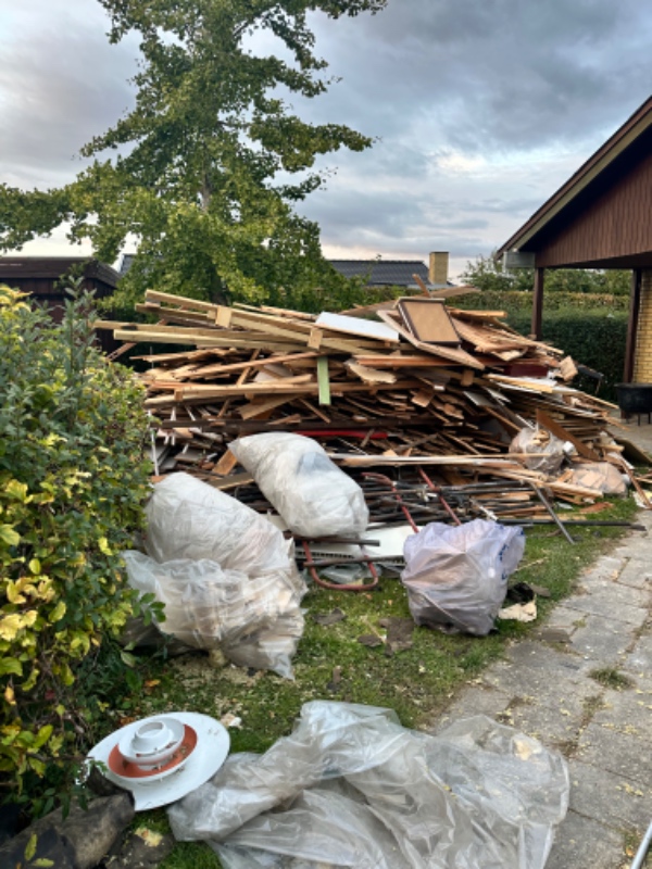 Bortkørsem af blandet byggeaffald