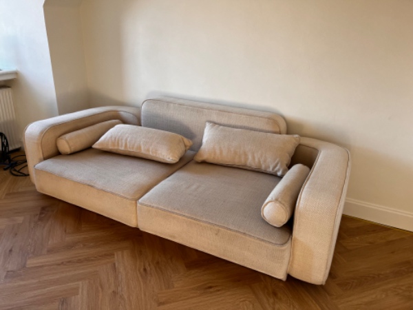 Rensning og imprægnering af Sofa plus rensning af topmadras og seng 1,4x2 m.