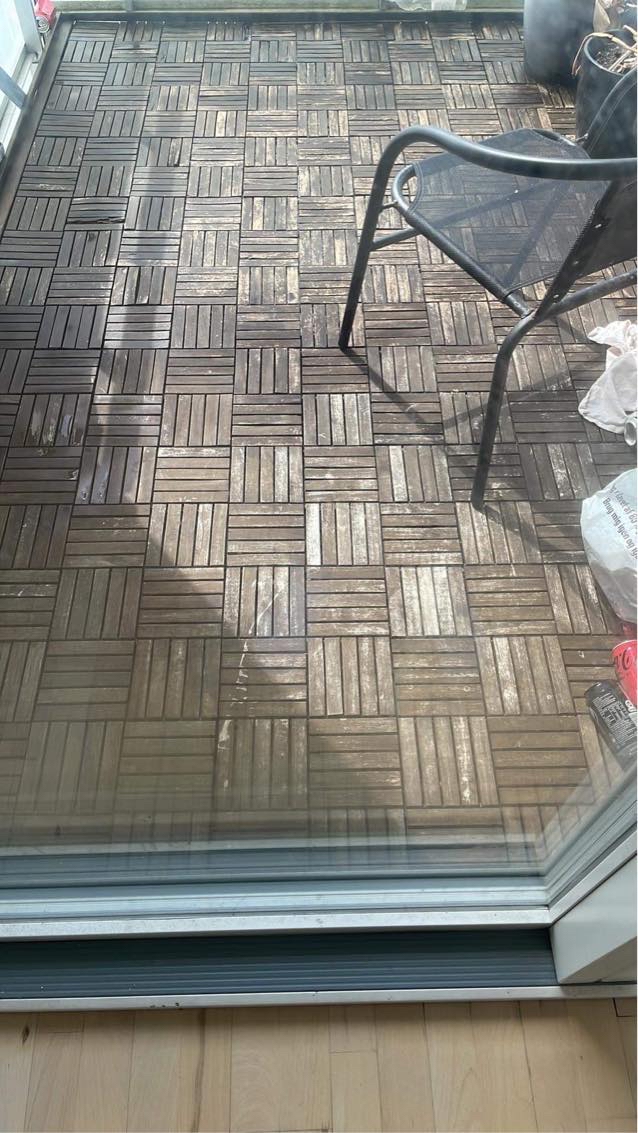 Få lagt nyt klikgulv på altan