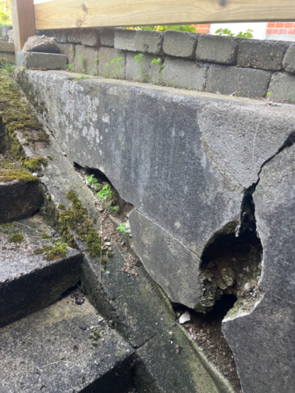 Reparation af kældertrap