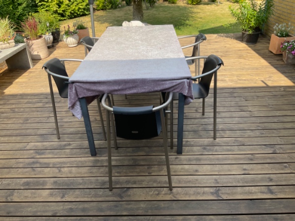 Slibning af terrasse. Ca. 45m2