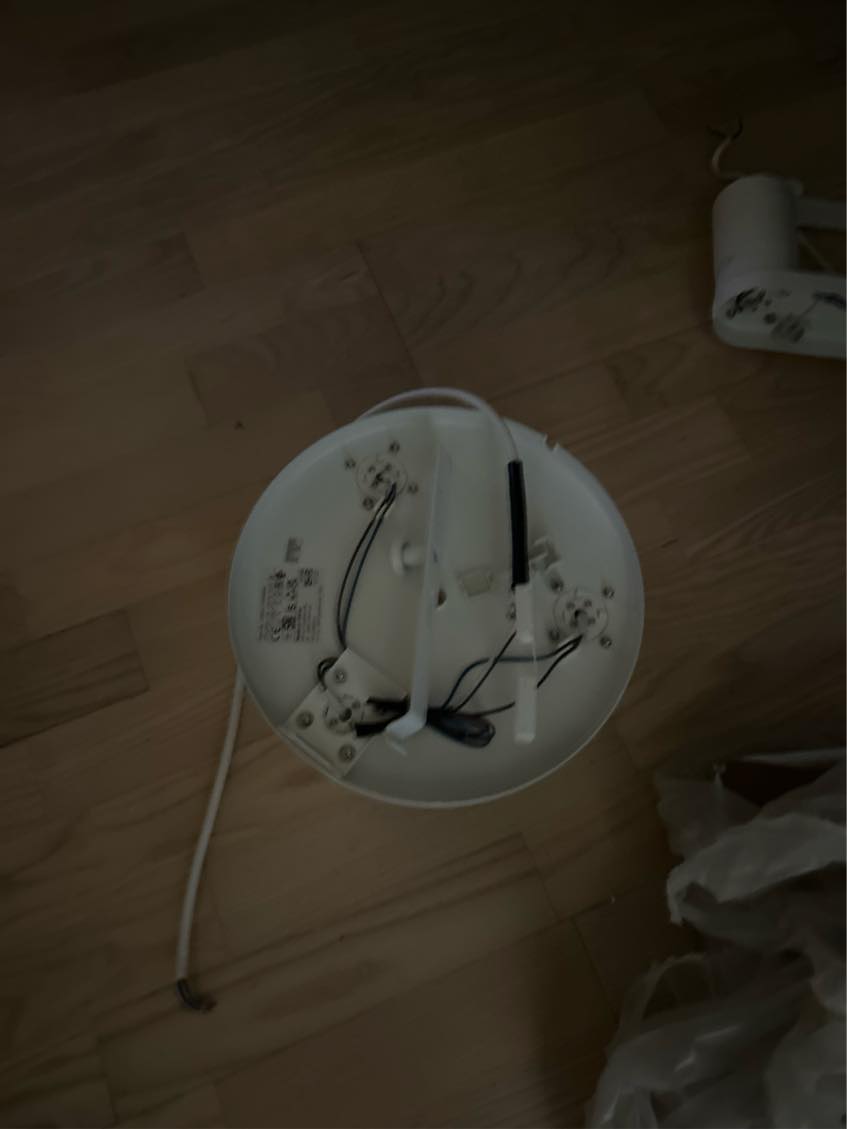 Sætte 6 lamper op