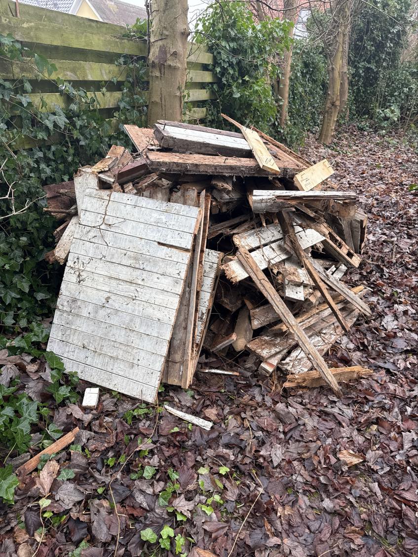 afhentning udensdørtræ