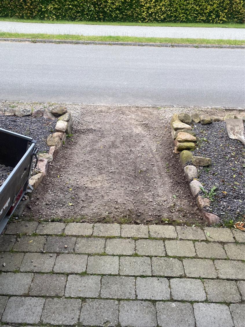 Fjernelse af marksten