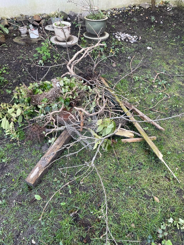 Haveaffald og sten bortskaffelse