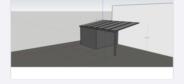 Lavet terrasseoverdækning