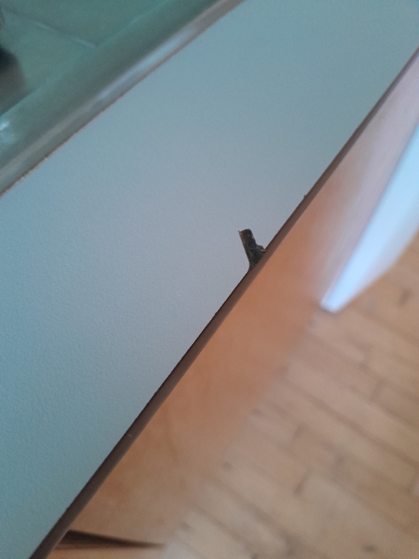Udskiftning af bordplader