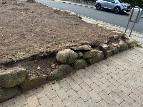 Afhentning af kampesten