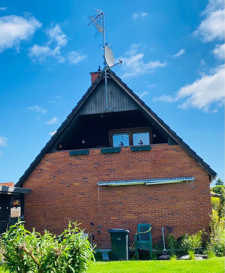 Nedtagning af parabol-antenne og markise