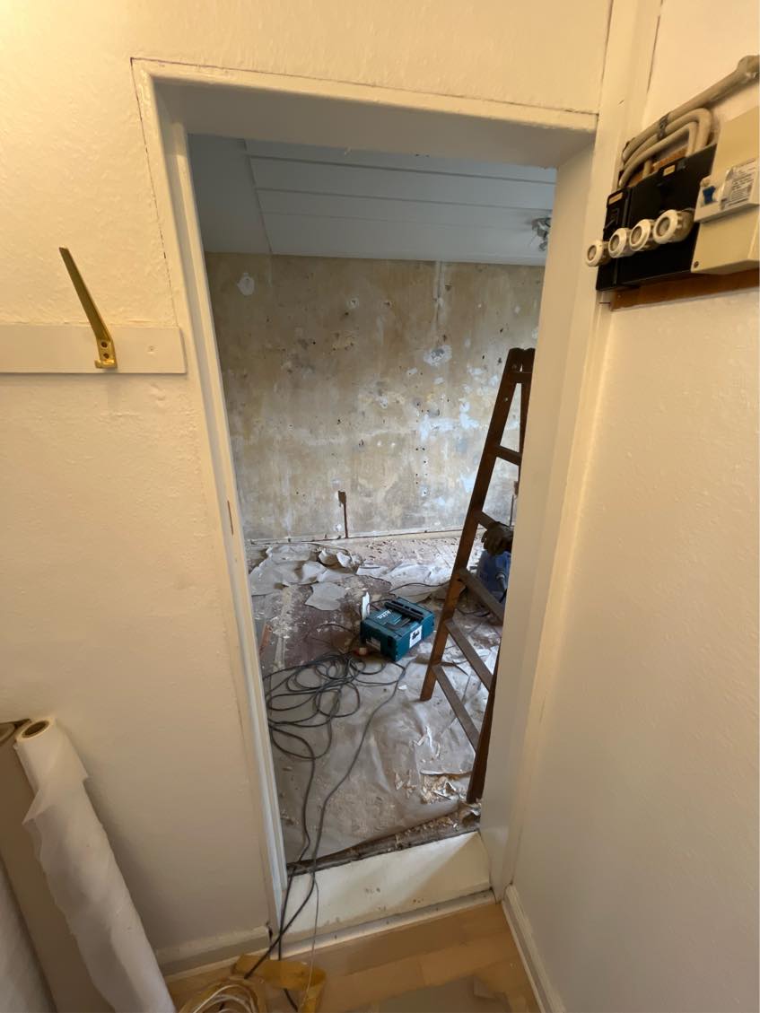 Udskiftning af dør og karm