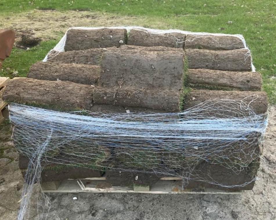 30 m2 rullegræs skal anlægges - fræsning først + planering