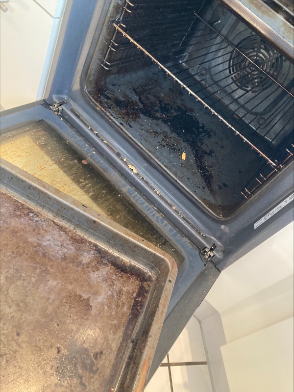 Grundig rengøring af ovn